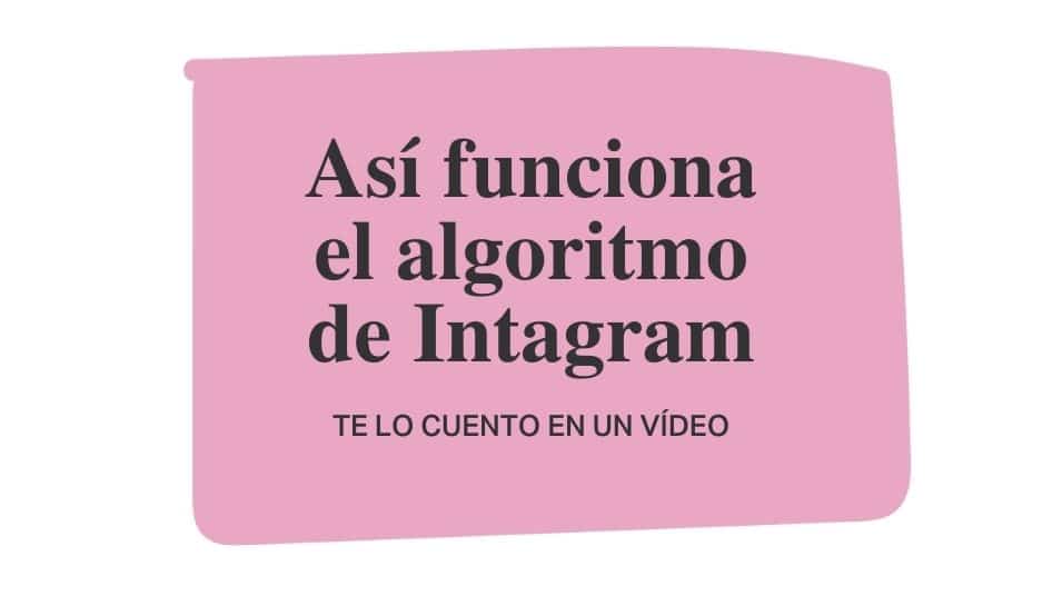 Así funciona el algoritmo de Instagram