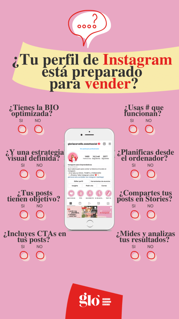 ¿Tu perfil de Instagram está preparado para vender?