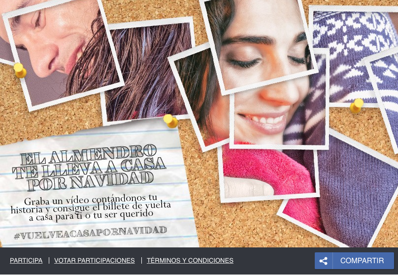 concurso el almendro #vuelveacasapornavidad