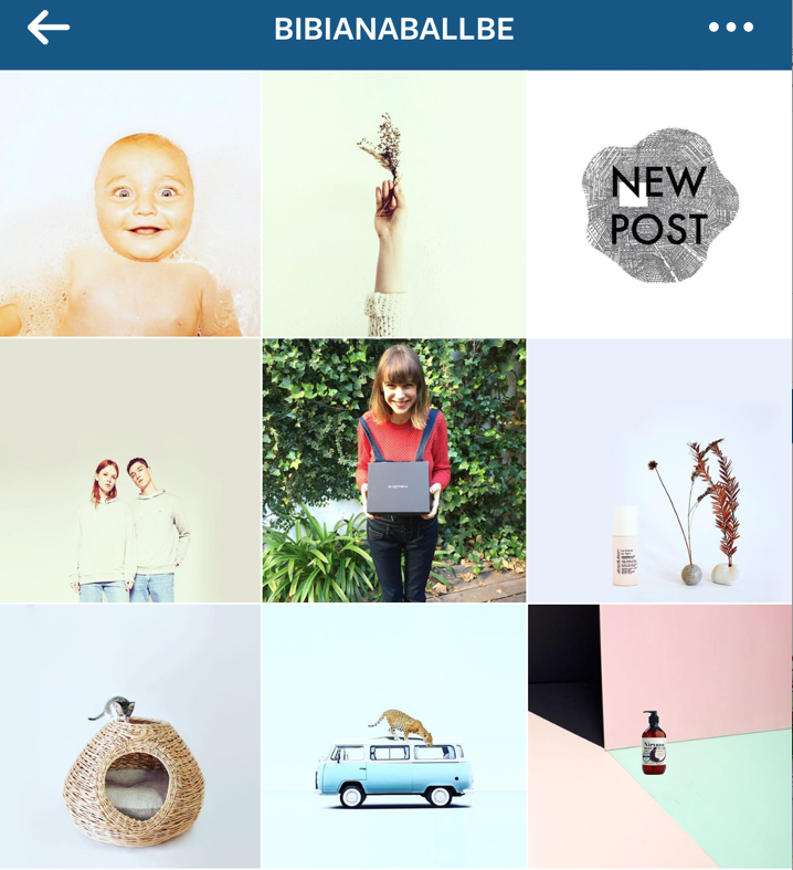 estrategia visual instagram bibiana ballve
