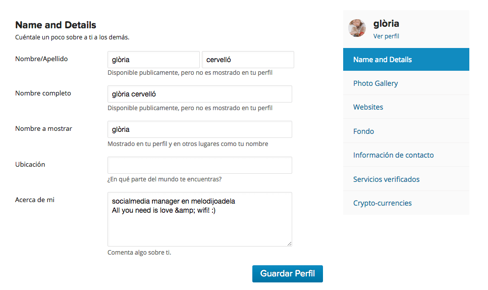 Cómo añadir tu gravatar a tu e-mail