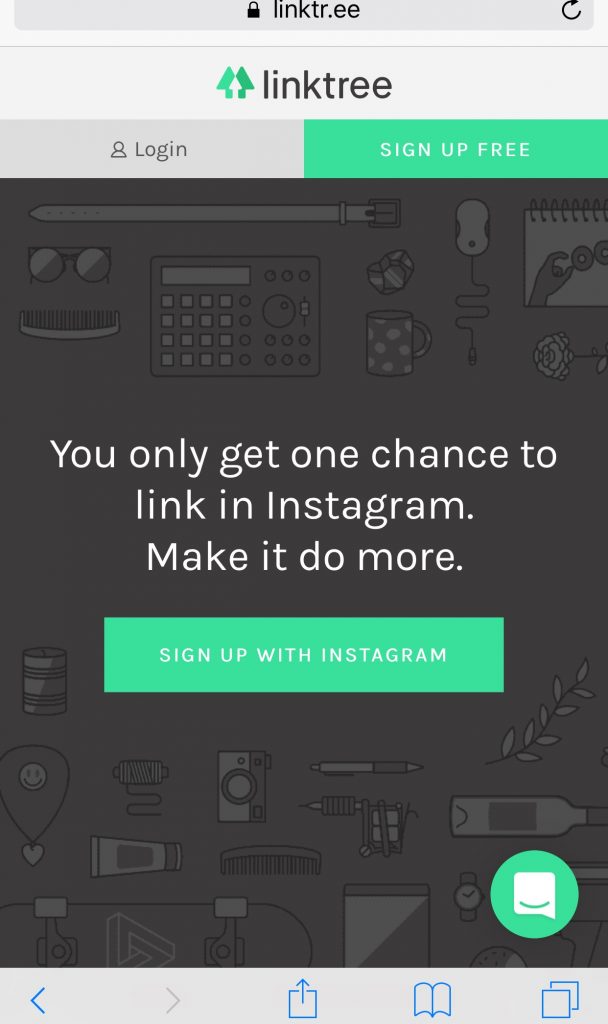 link bio instagram app linktree
