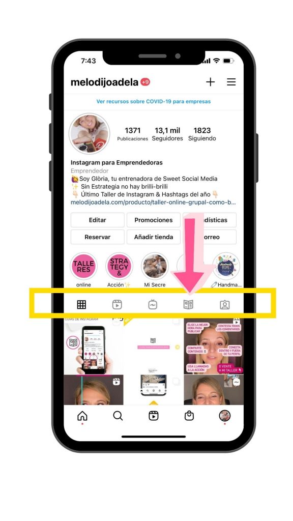 Guías de Instagram. Donde encontrarlas