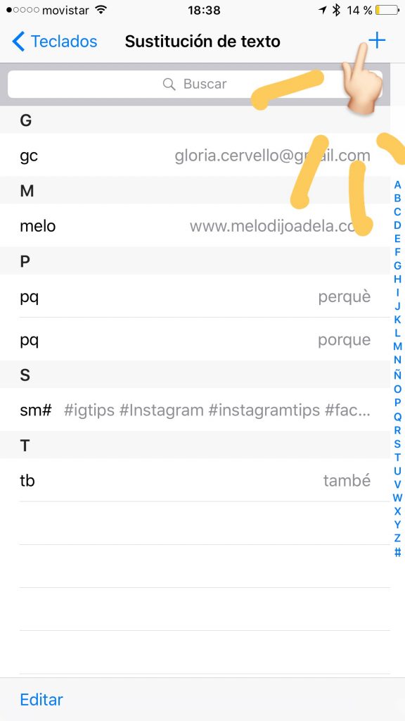 lista hashtags instagram