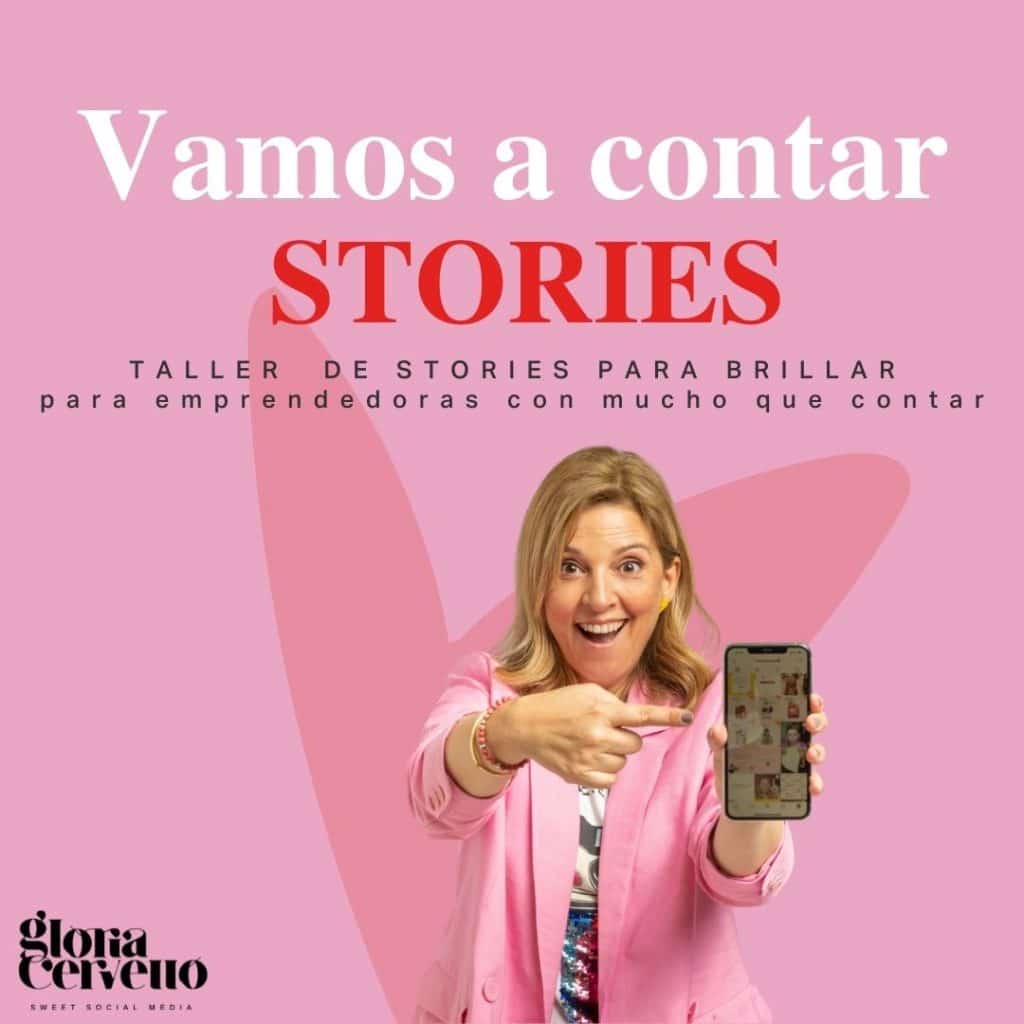 Taller Instagram Stories online para emprendedoras
