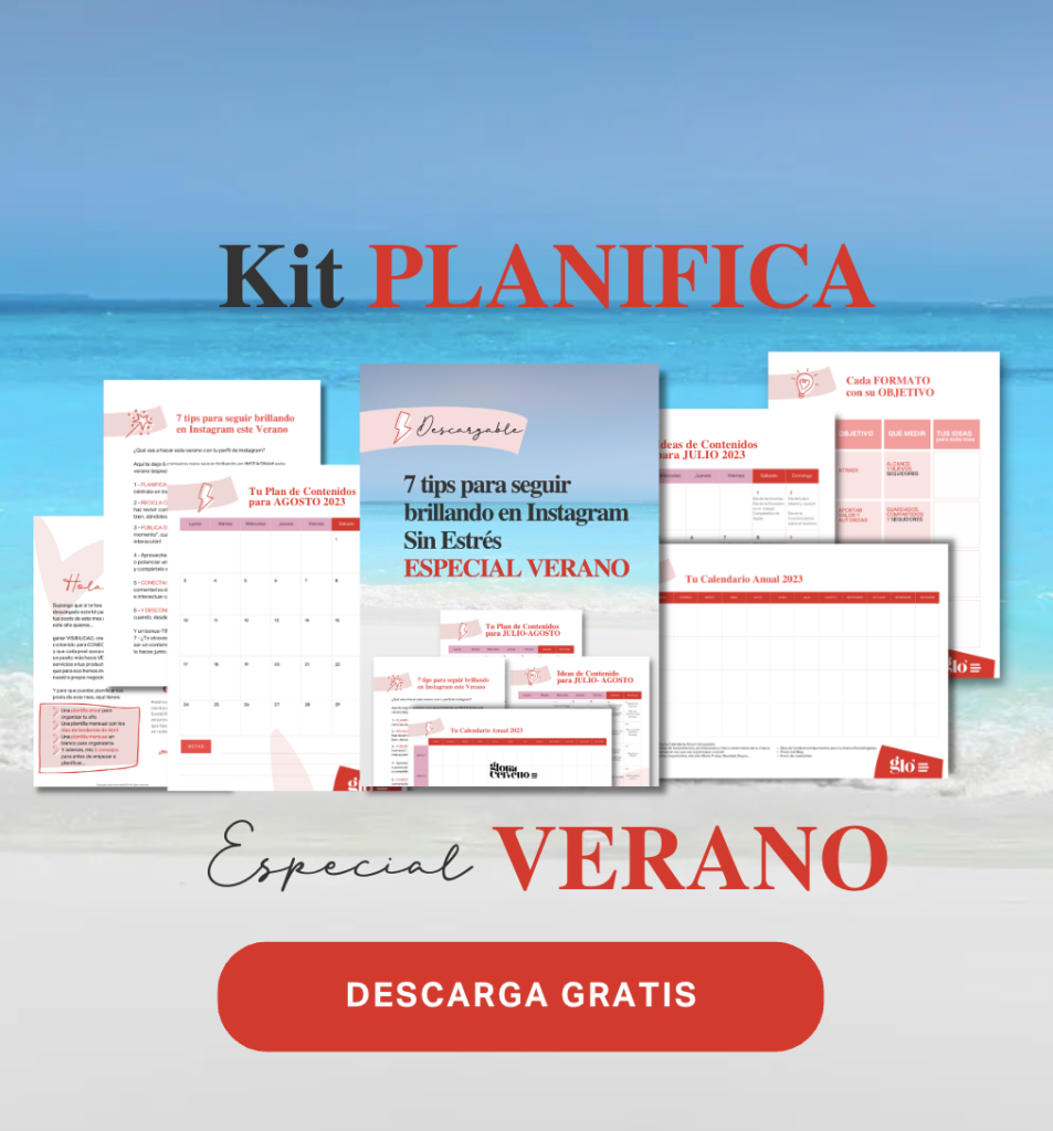 Kit Planifica tus posts de Verano en Instagram